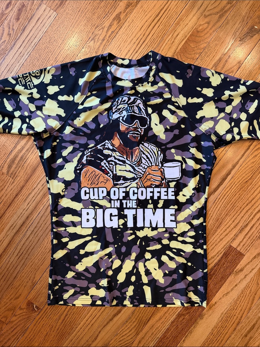 Randy Savage Short Sleeve Rash Guard Compression Shirt